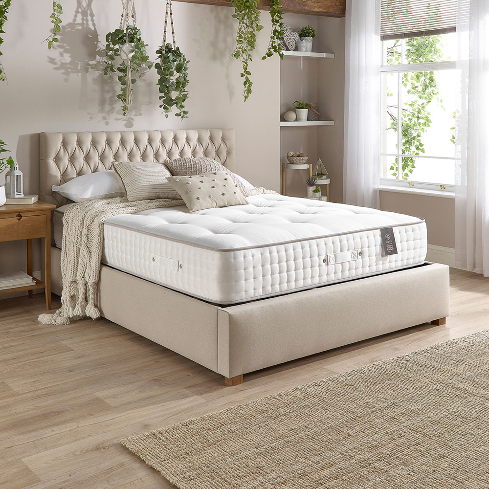 Aspire Small Single Natural Medium Firm Pocket Mattress Image 5