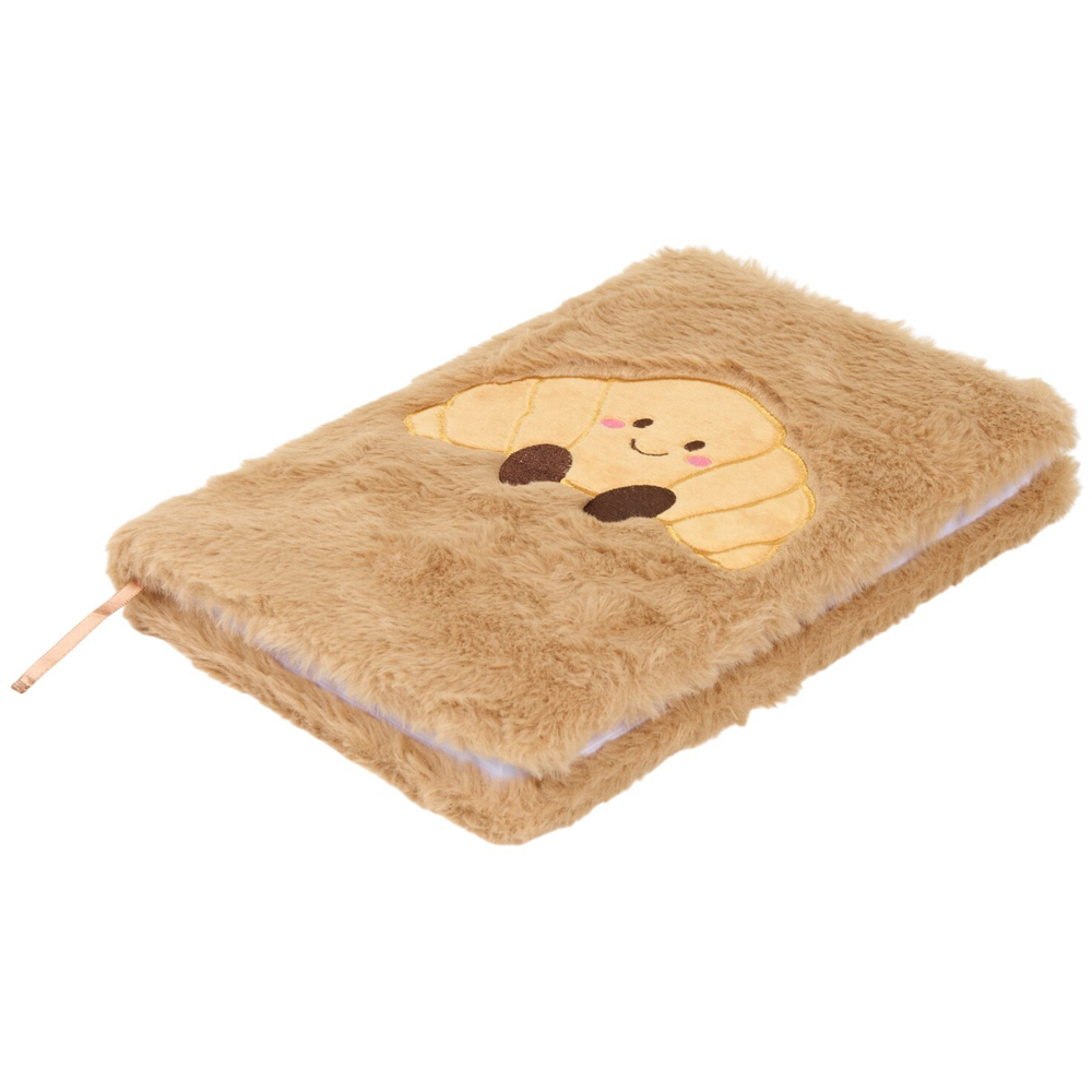 Cute Fluffy Pastry B5 Notebook Brown Image 5