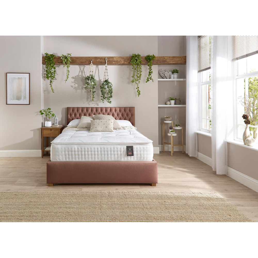 Aspire King Size Climate Cool Pillow Top Pocket Mattress Image 3