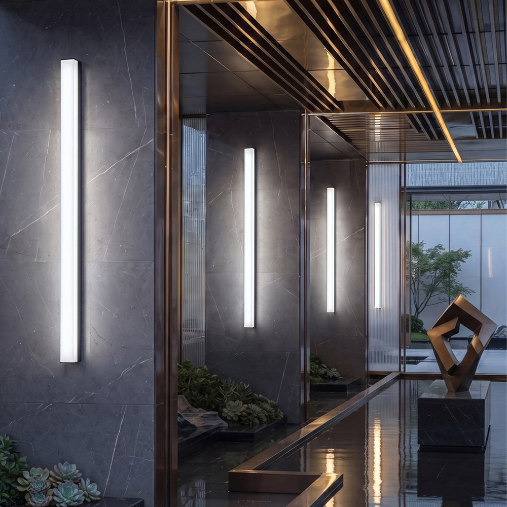 Living and Home 6000K White LED Waterproof Wall Light 150cm Image 2