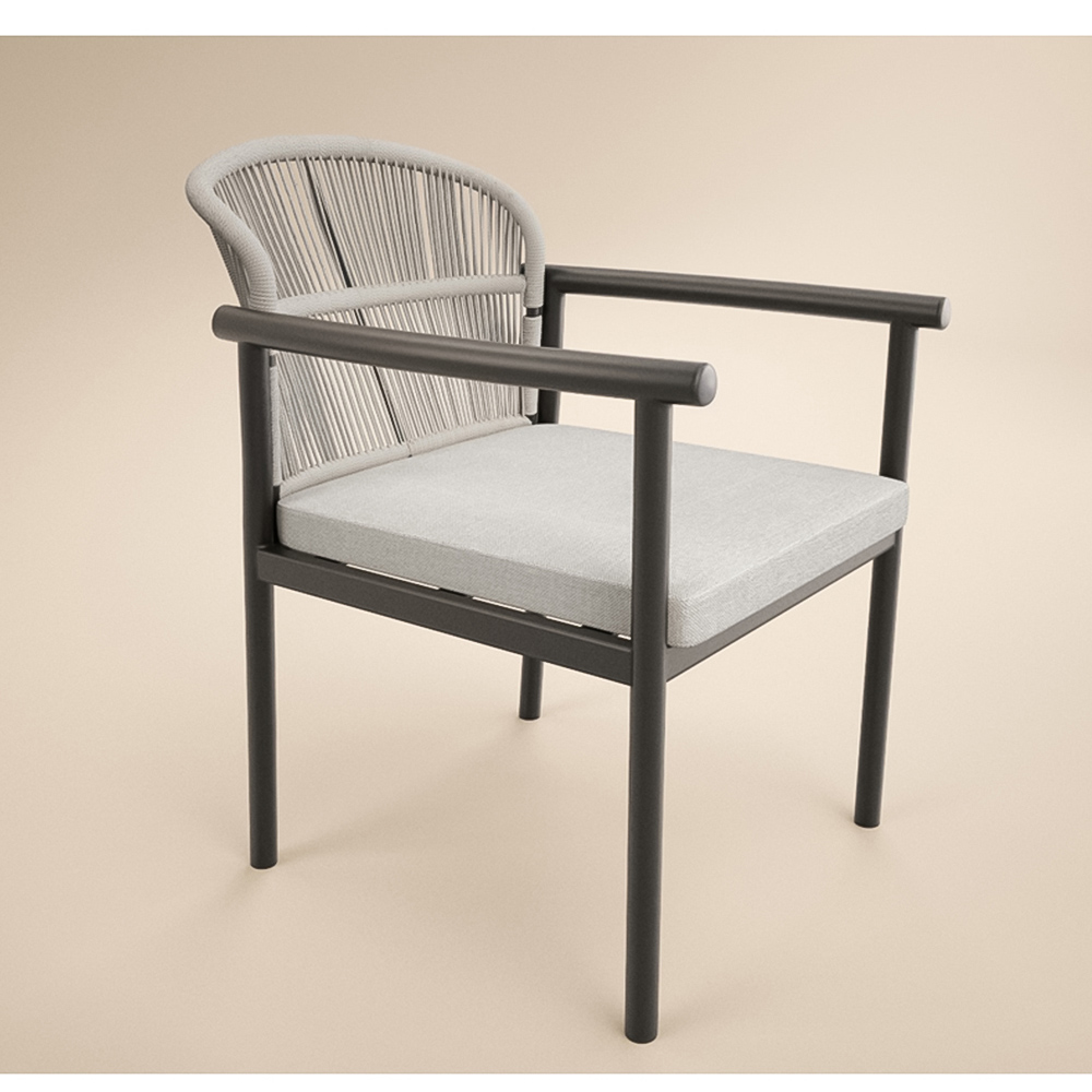 SOLACE+CO Kyla 4 Seater Garden Lounge Set Image 3