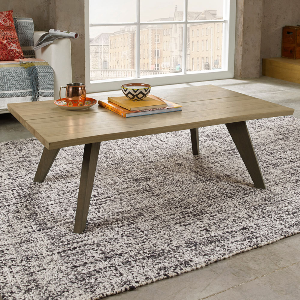 Bentley Designs Cadell Aged Oak Coffee Table Image 1