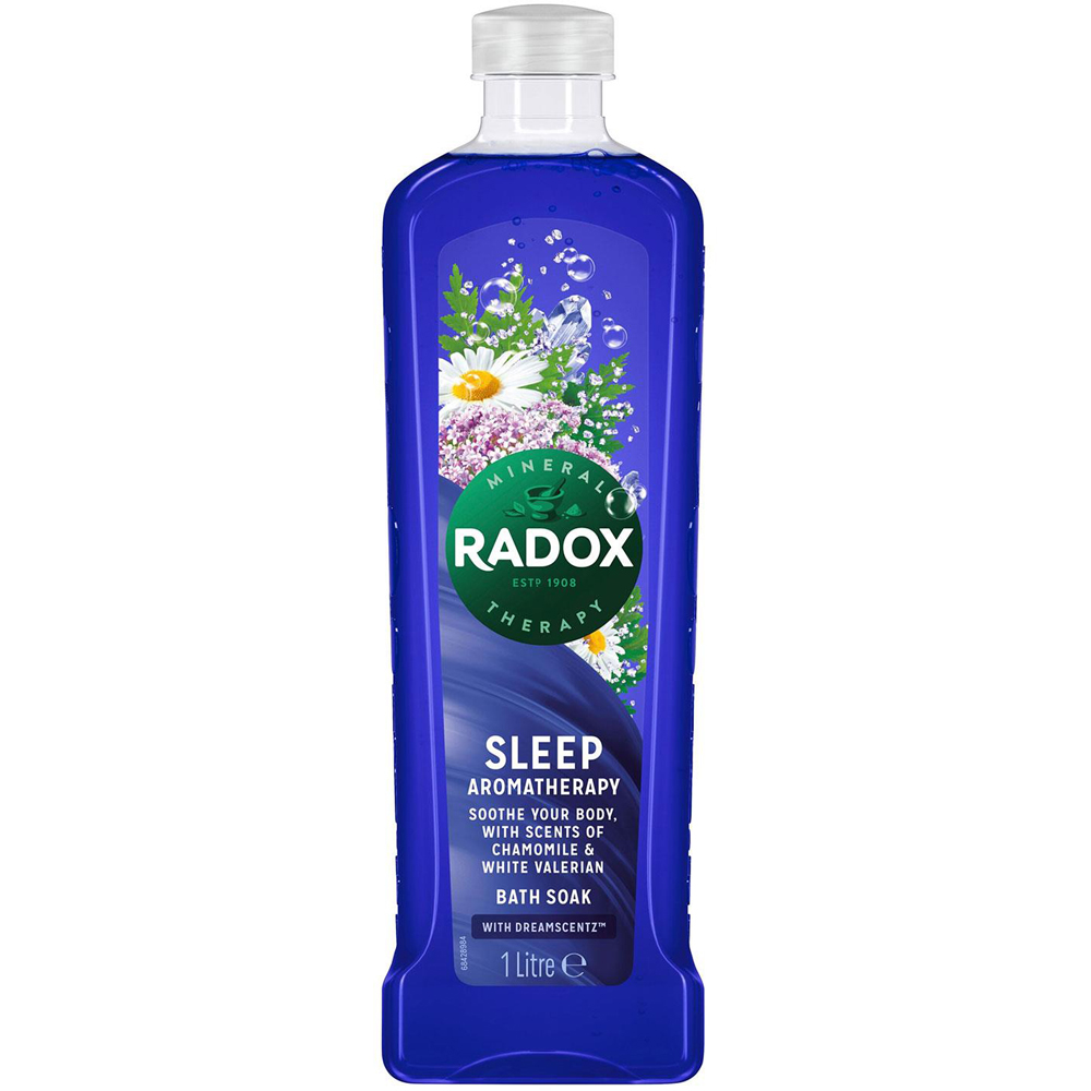 Radox Mineral Therapy Sleep Aromatherapy with Dream Scents Fragrance Bath Soak 1L 4 Pack Image 3
