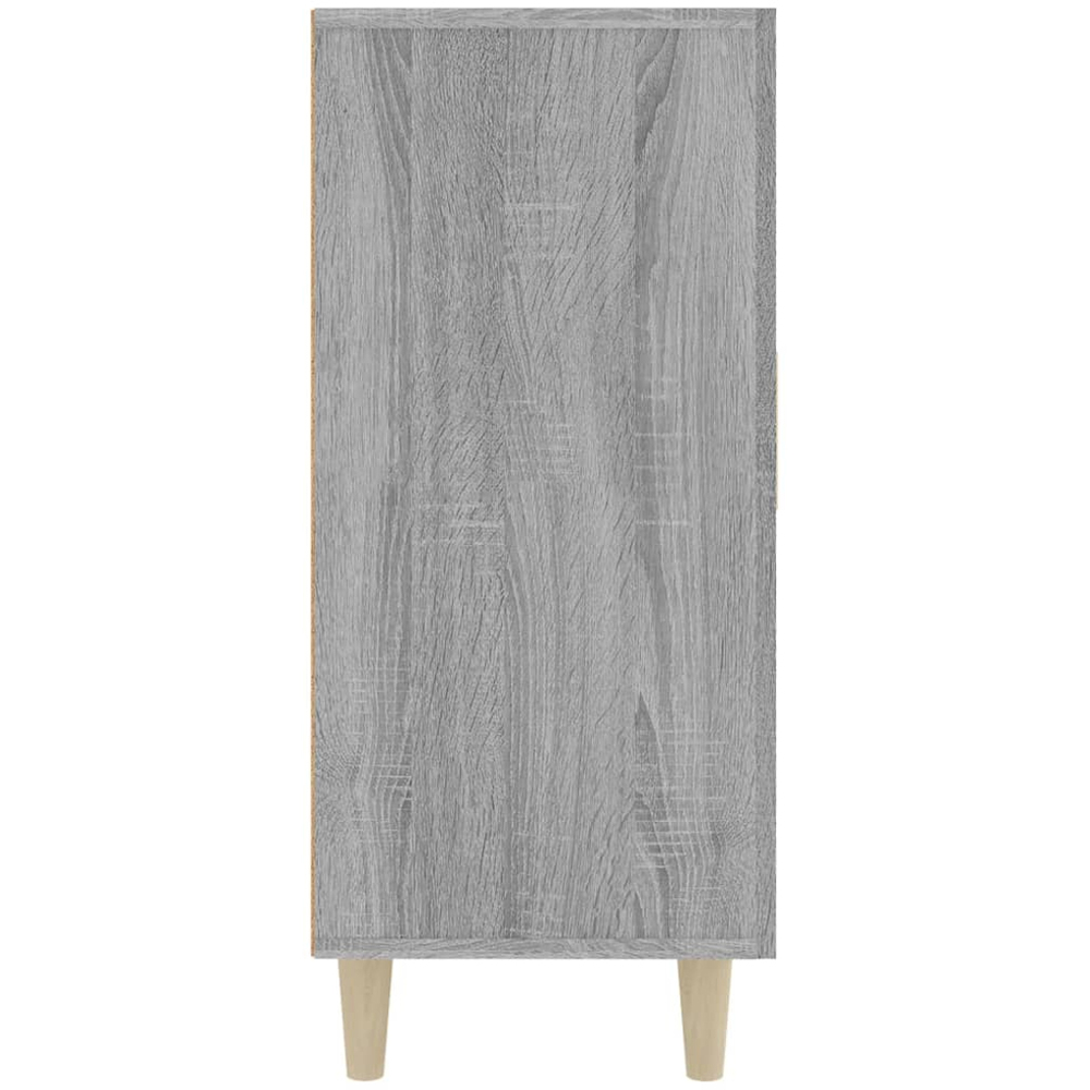 vidaXL 3 Door Grey Sonoma Sideboard Image 6