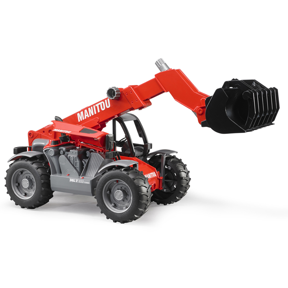 Bruder Kids Manitou MLT 633 Telescopic Loader Playset Model Image 4