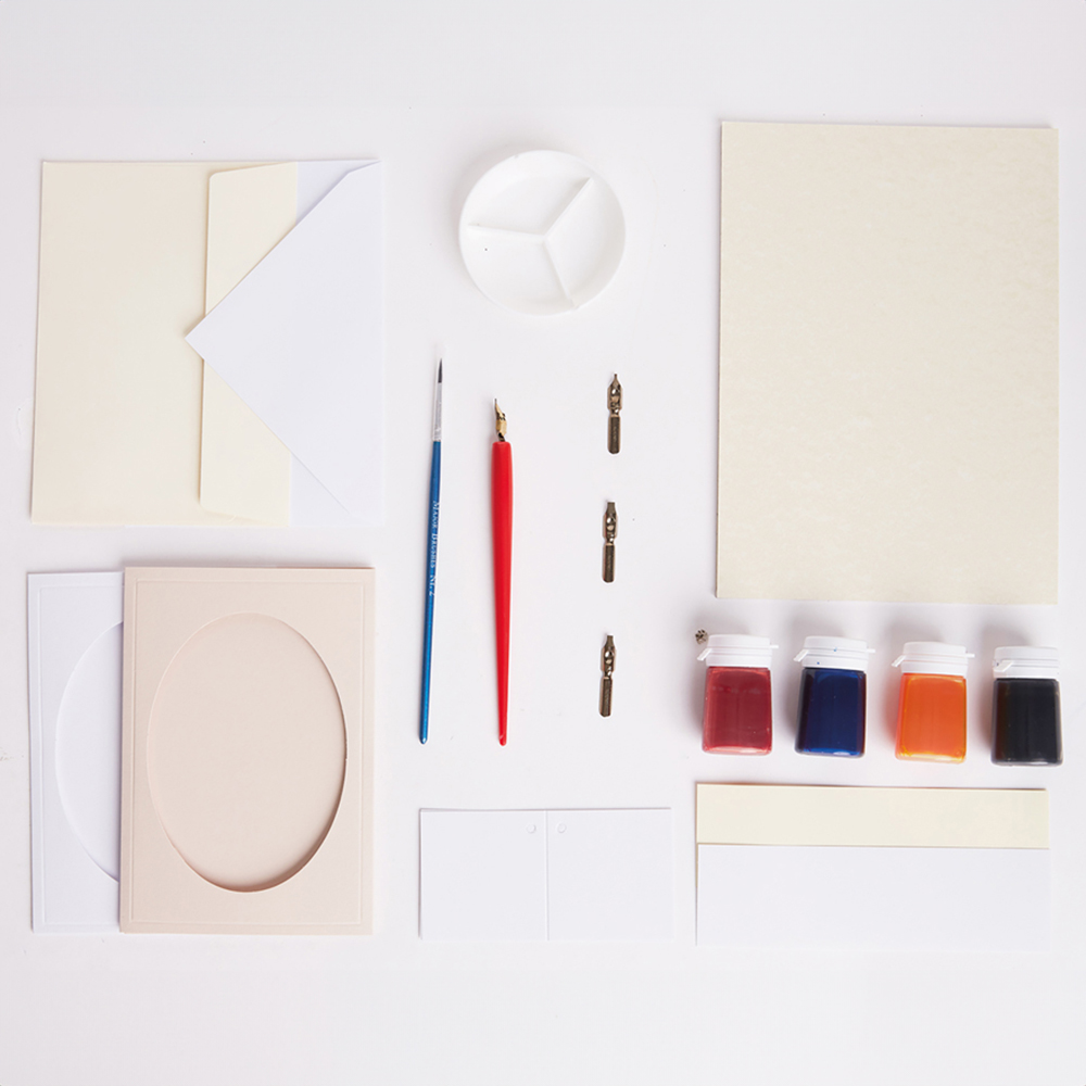 House of Crafts Multicoloured Calligraphy Craft Kit Image 3