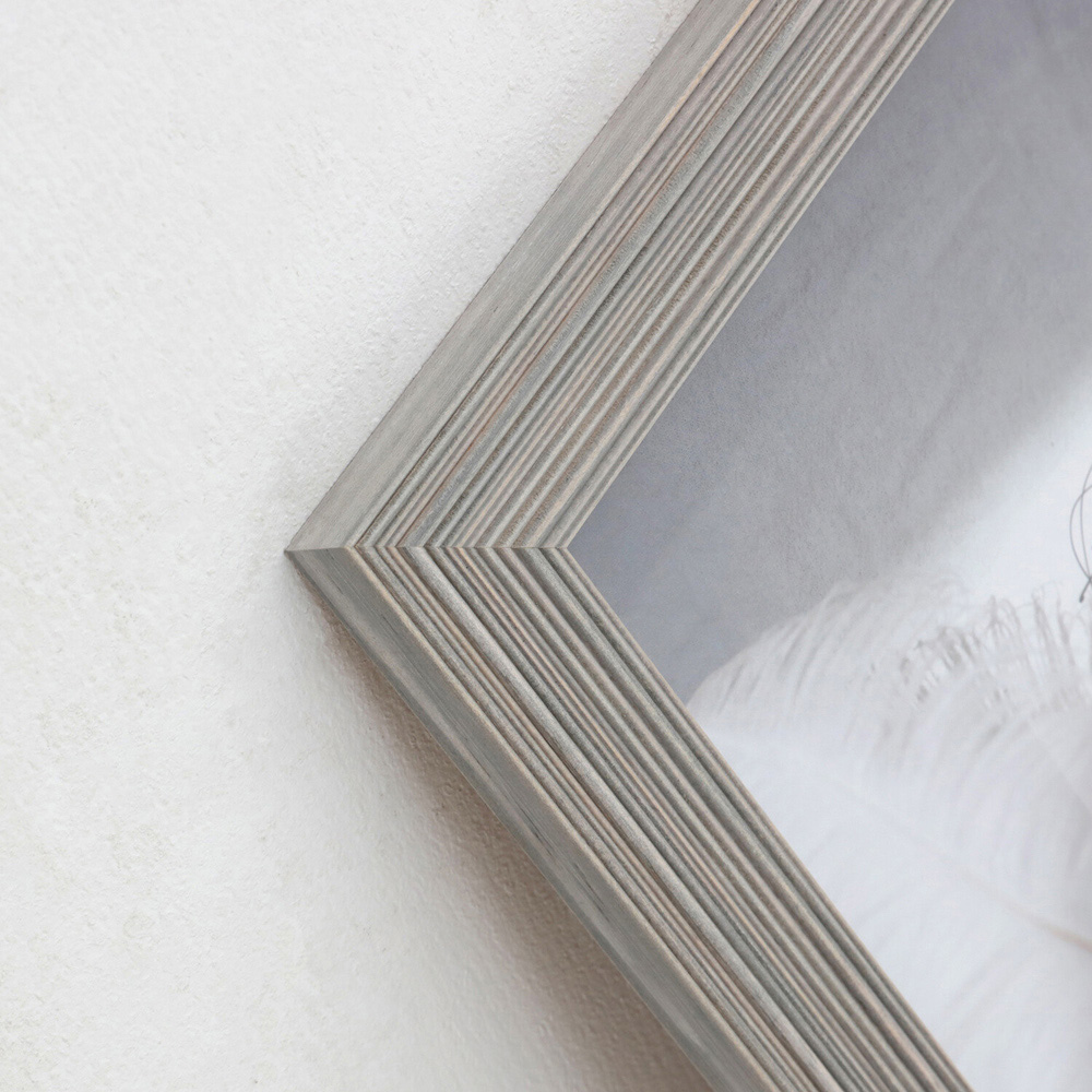 Hawthorn Wooden Photo Frame - Grey / 10 x 8in Image 5