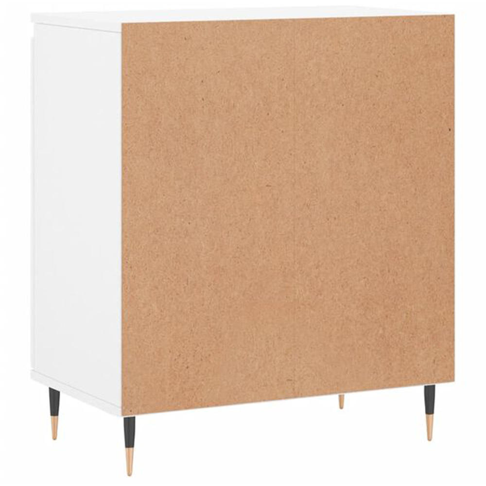 vidaXL 2 Door White Sideboard Image 5