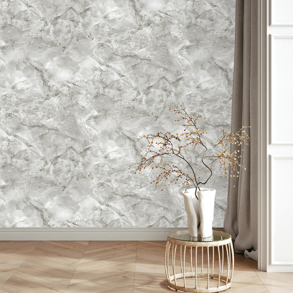 Rasch Wallpaper Carlotta Grey Wallpaper Image 3
