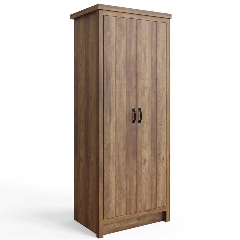 GFW Boston Knotty Oak 3 Piece Bedroom Furniture Set Image 5