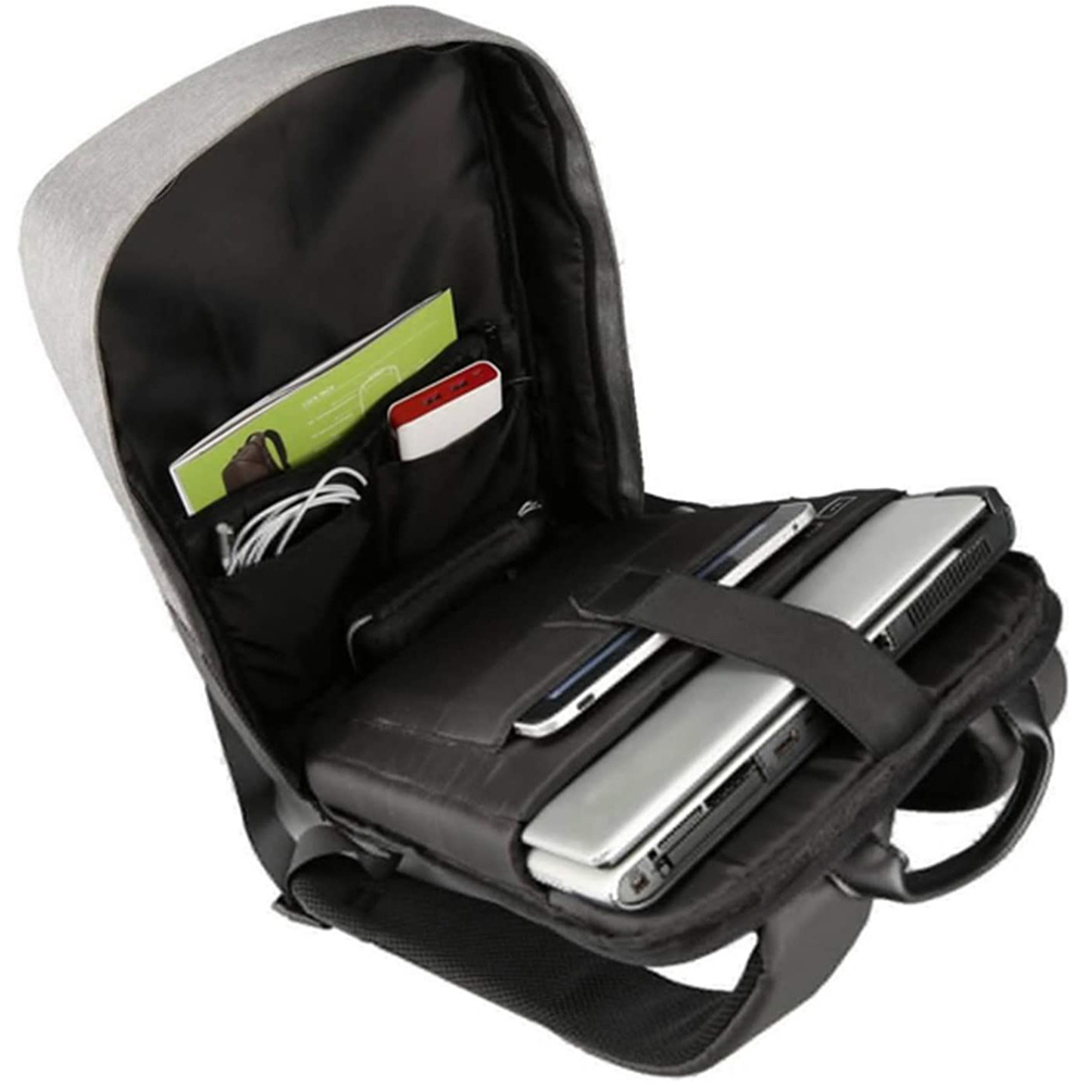 Energizer Grey Laptop Charging Bag with Power Bank Image 3