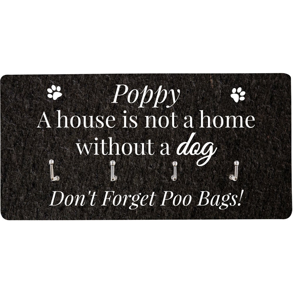 Personalised Memento Dog Lead Hooks Image 1