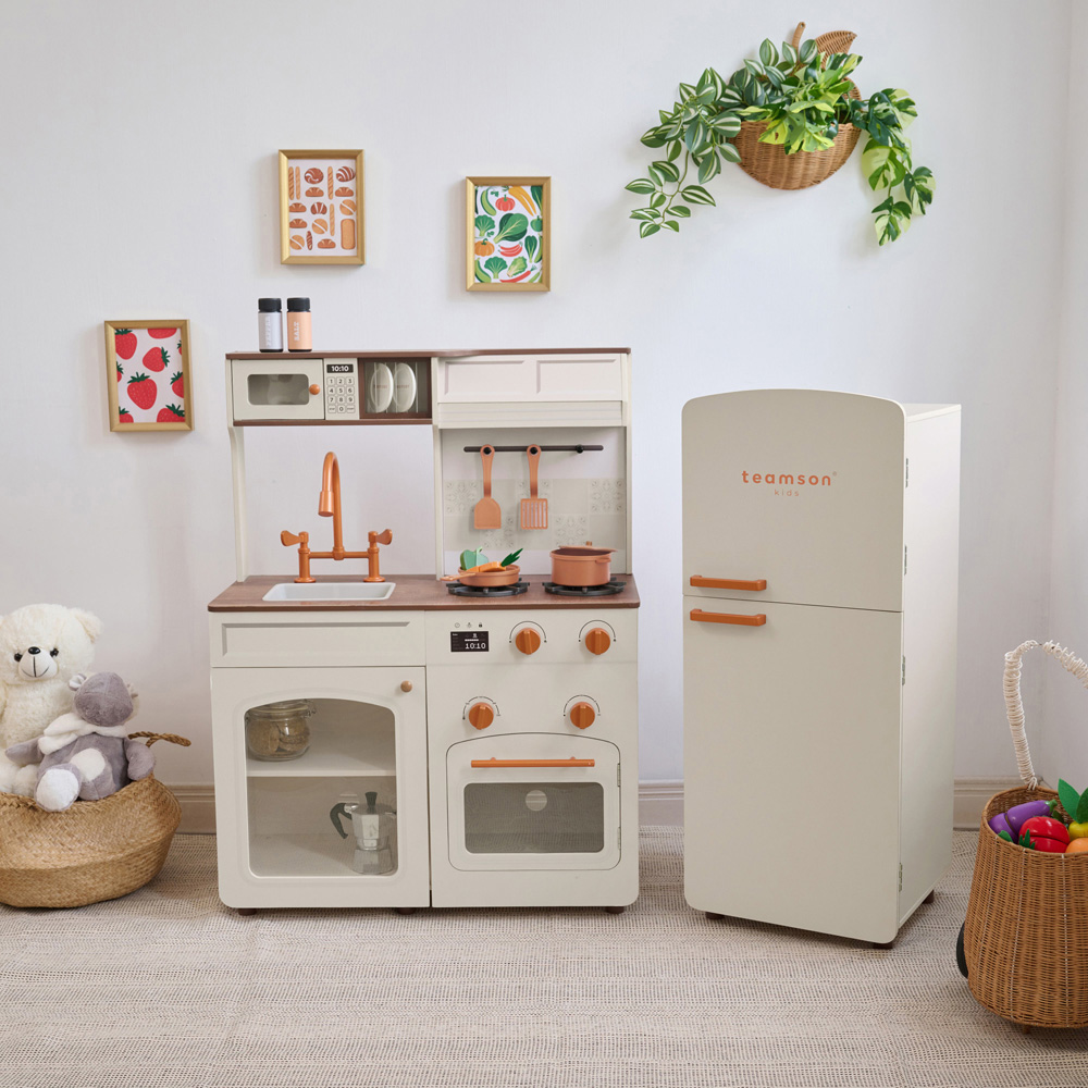 Teamson Kids Little Chef Normandy Vintage Off White Play Kitchen Image 2