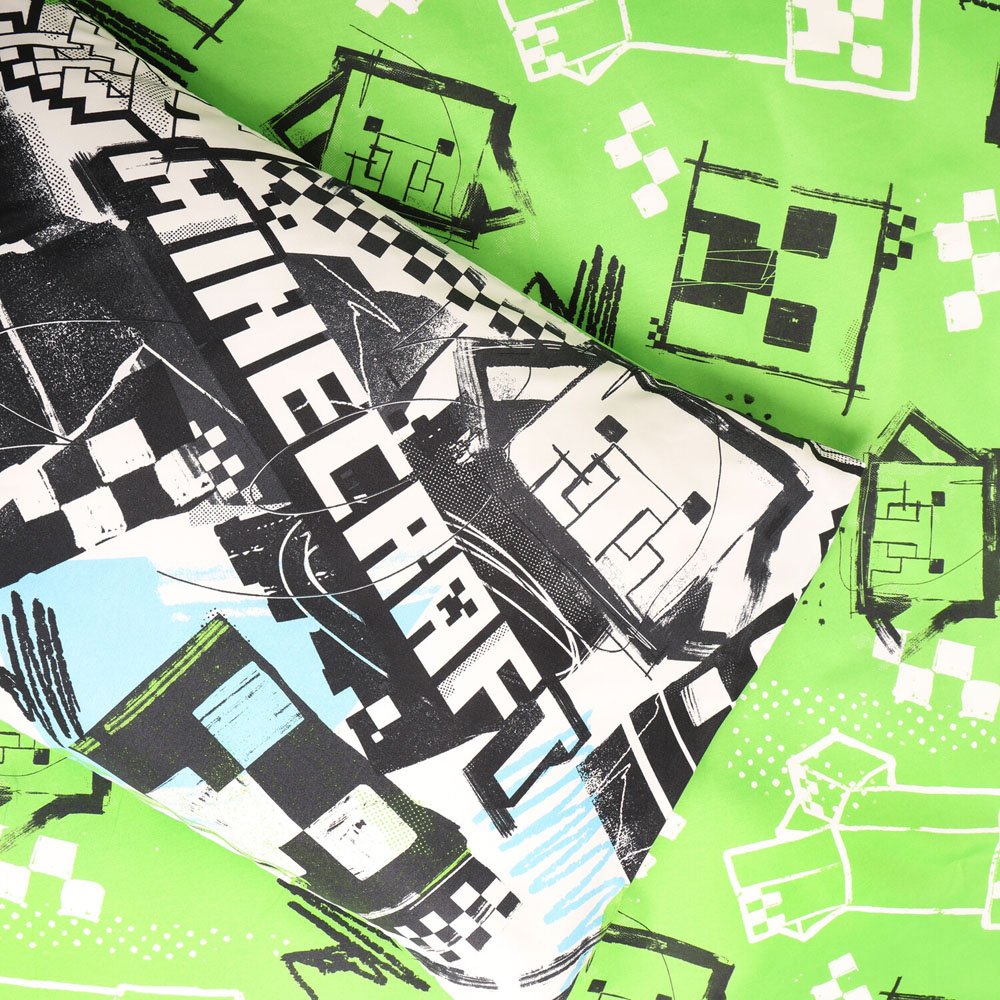 Minecraft Print Duvet Set Image 9