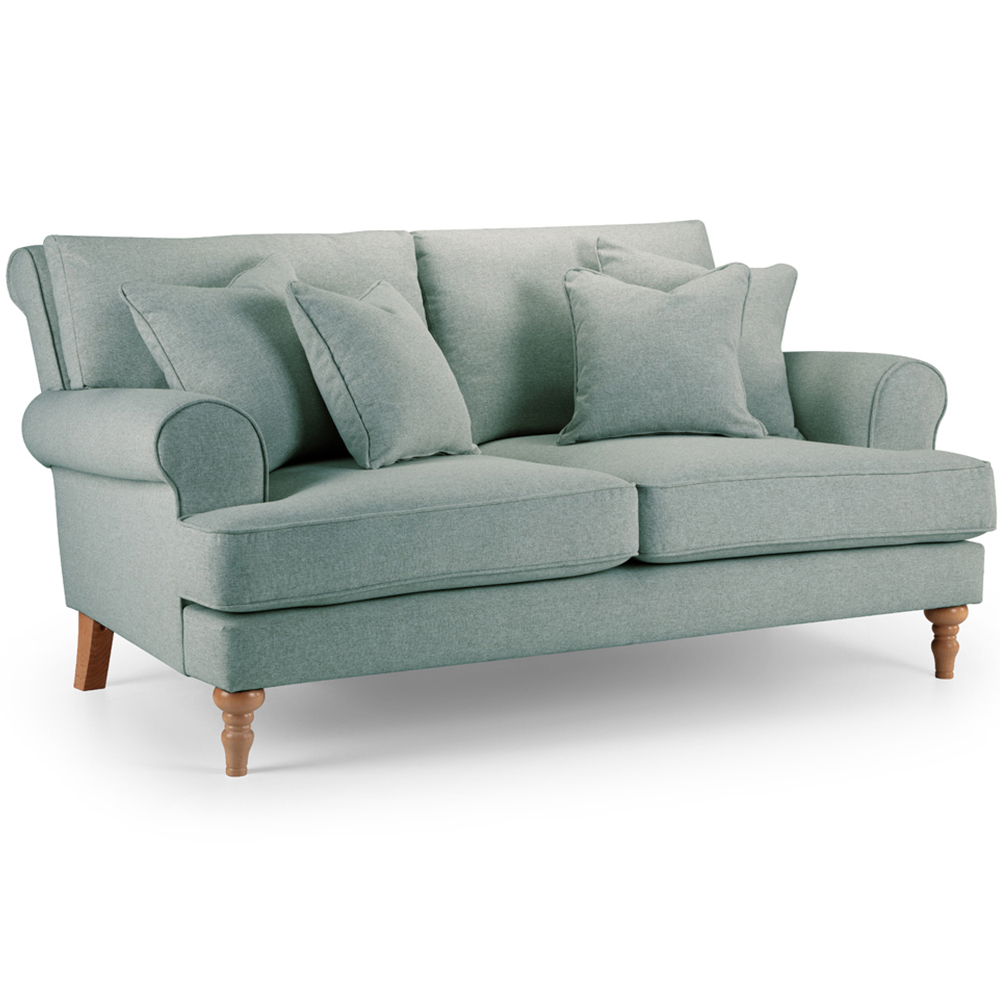 Eastwood Faro 2 Seater Small Aqua Sofa Image 2