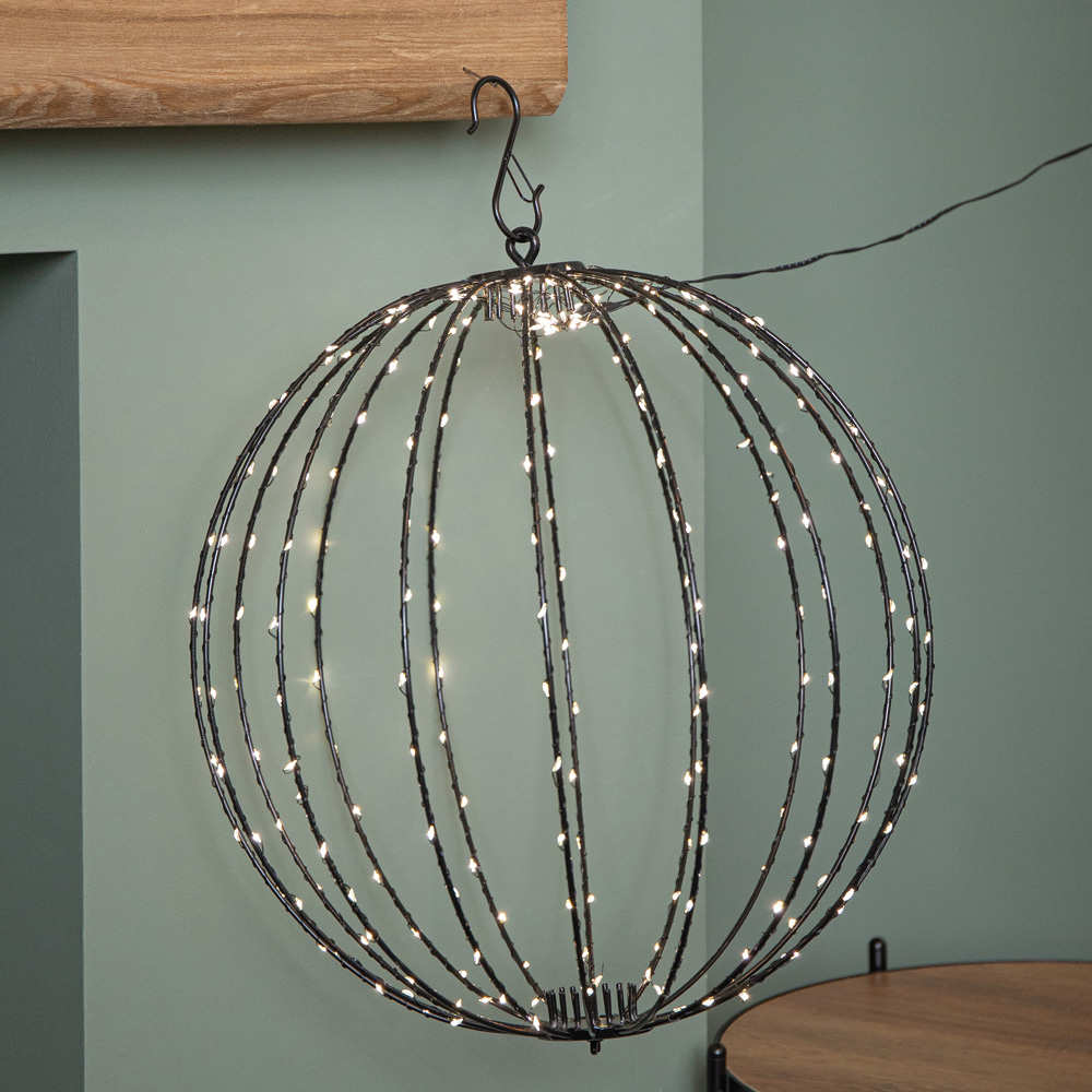 Samuel Alexander 240 Warm White LED Light-Up Twinkle Orb Christmas Decoration 40cm Image 3