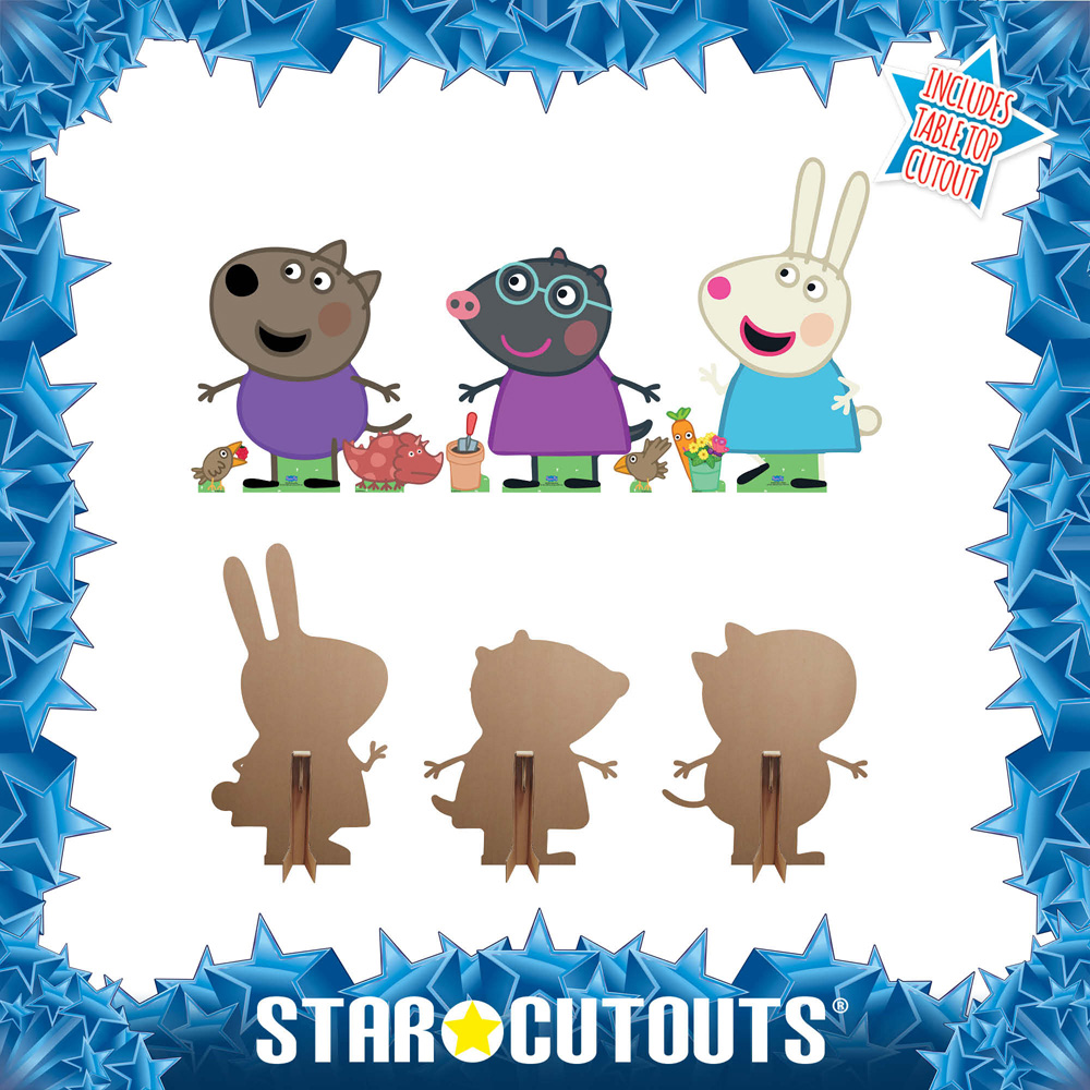 Star Cutouts Rebecca Danny and Molly Multi Pack Cardboard Cutout 2.5ft Image 5