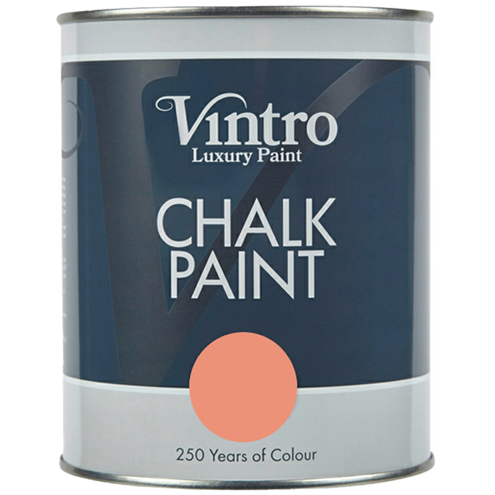 Vintro Paint Porto Terracotta Matt Finish Chalk Paint 1L Image 2