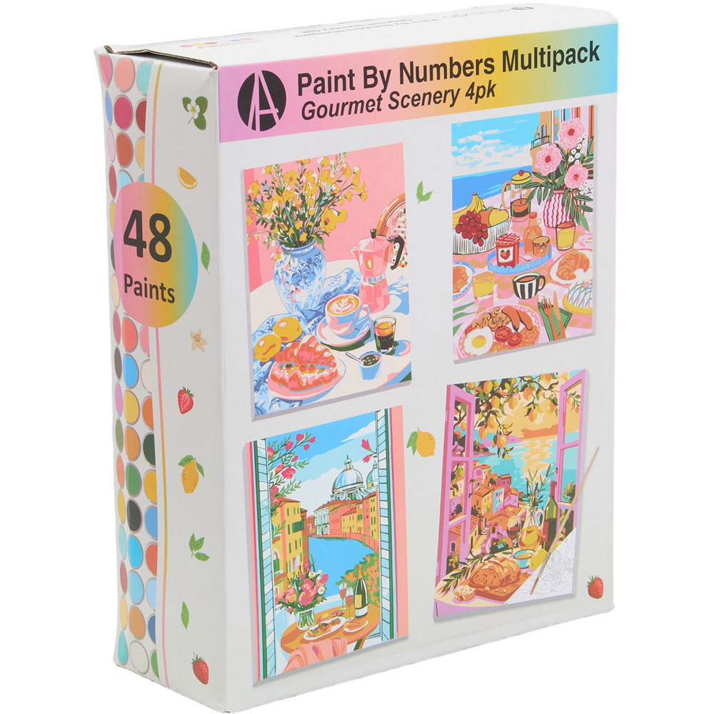 Gourmet Scenery Paint By Numbers Kits Image 3