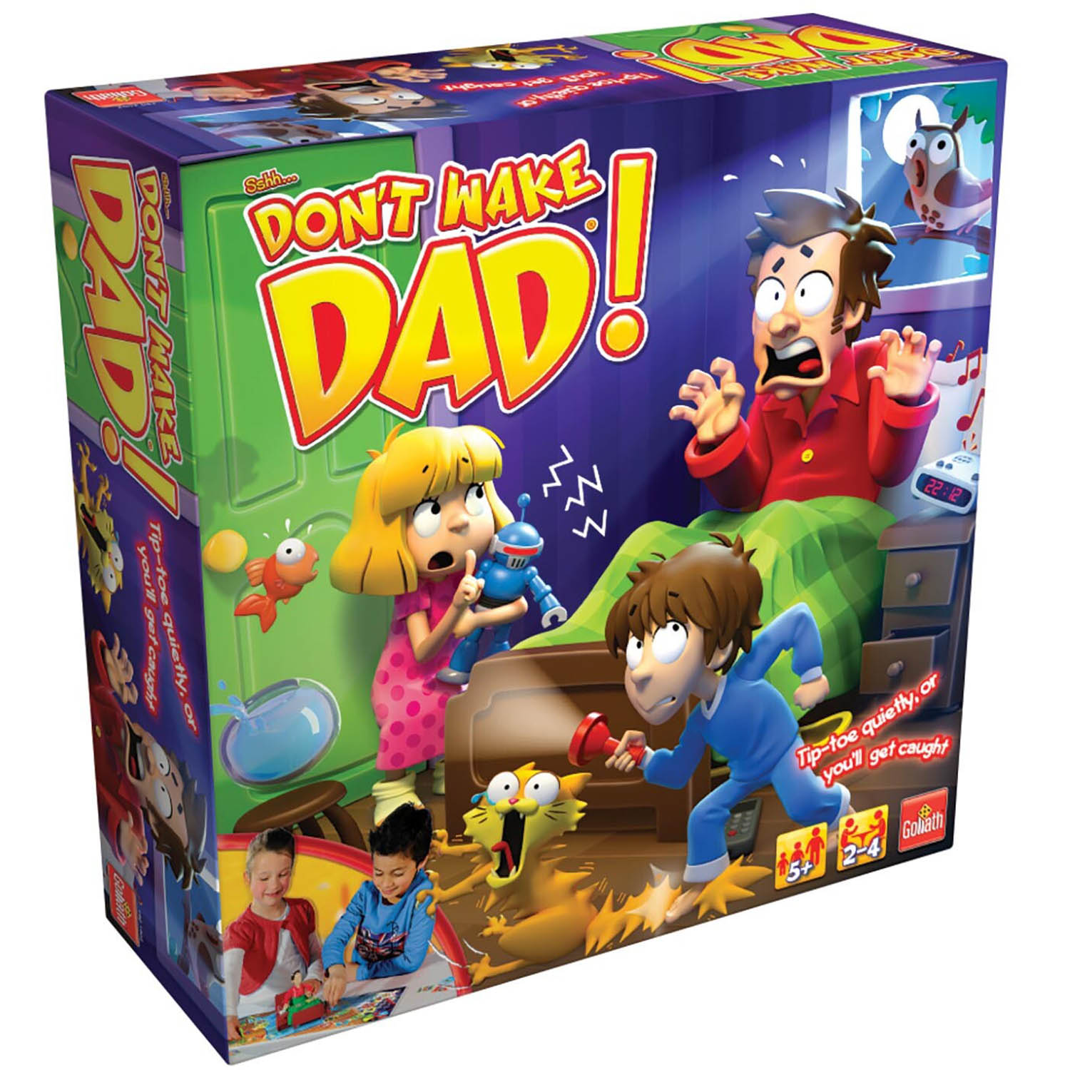 Goliath Games Sshh Don't Wake Dad Family Game Image 1