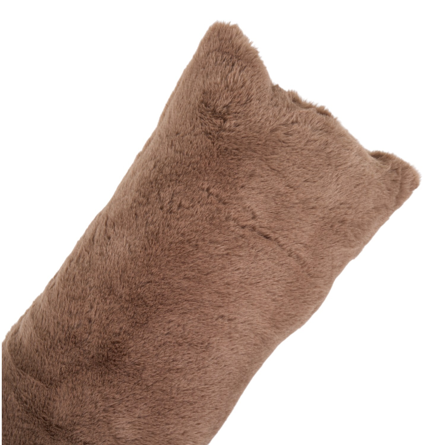 Faux Fur Draught ExcluderMocha Image 4