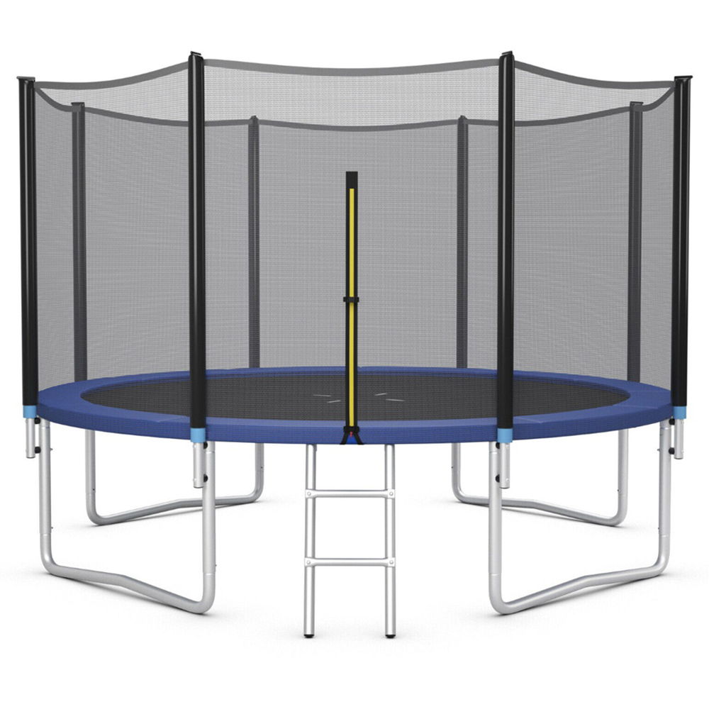 Costway 12ft Replacement Trampoline Mat with Metal V Hooks Image 1