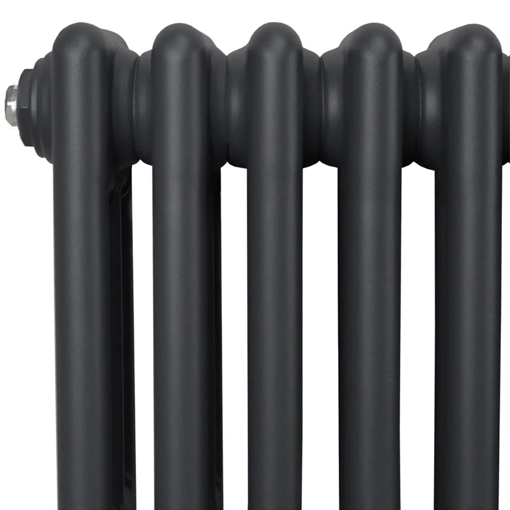 Monster Shop 3057 BTU Anthracite Grey Traditional 3 Column Radiator 300 x 1012mm Image 5
