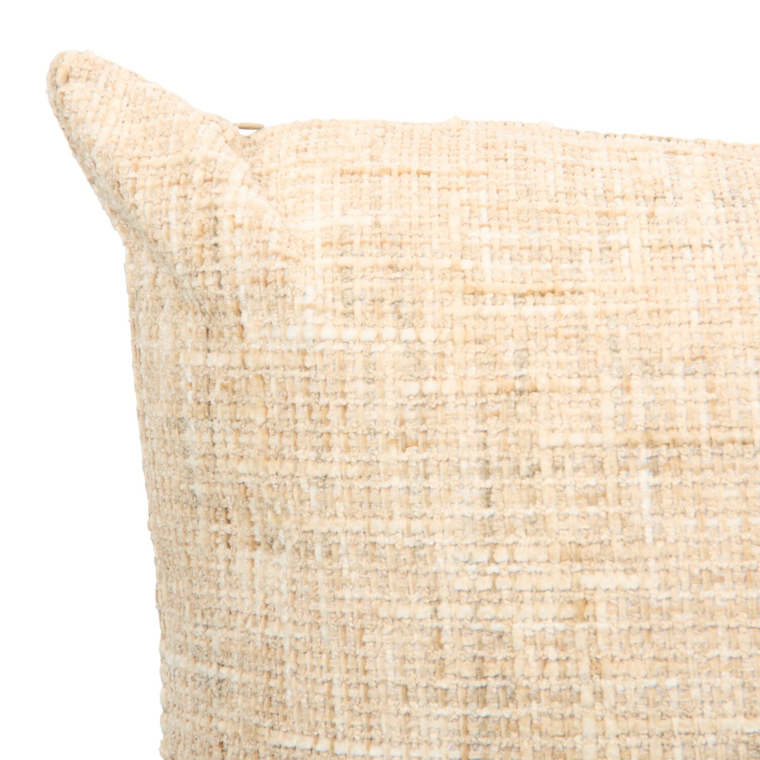 Windsor Tonal Boucle Cushion Natural Image 3