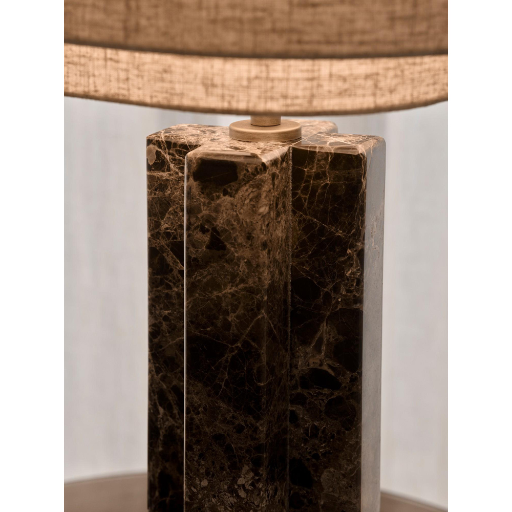 Nordlux Takai Beige Marble Table Lamp Image 6