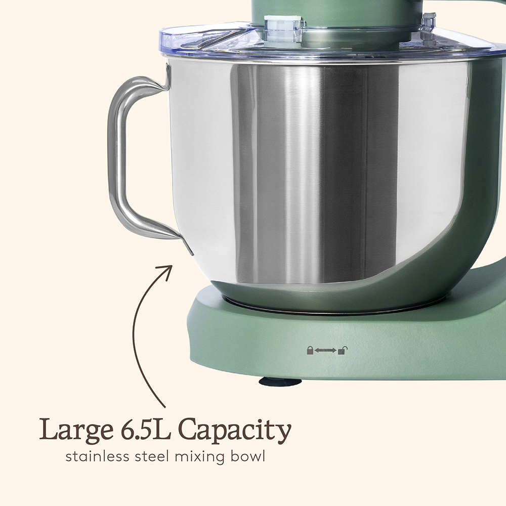 Haden 215406 Cedar Green 6 Speed 6.5L Stand Mixer Image 3