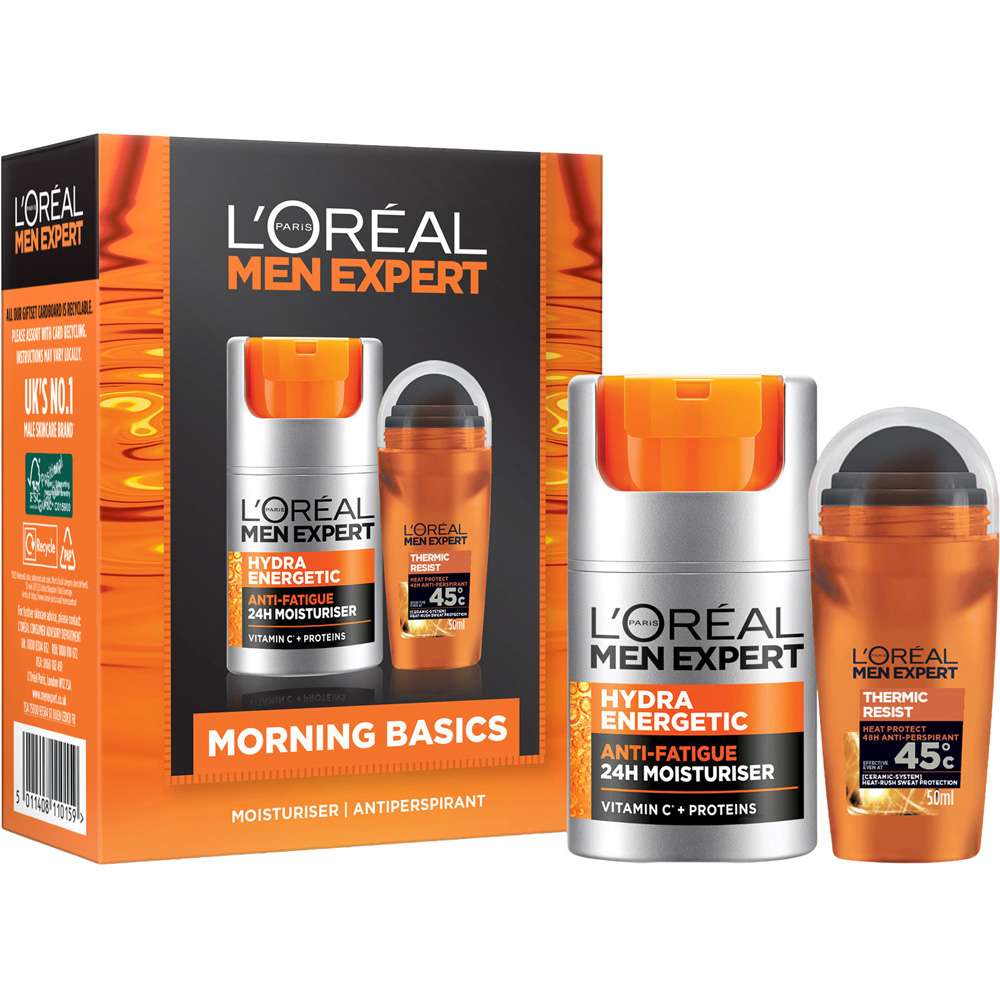 L'Oreal Men Expert Morning Basics Gift Set Image 3