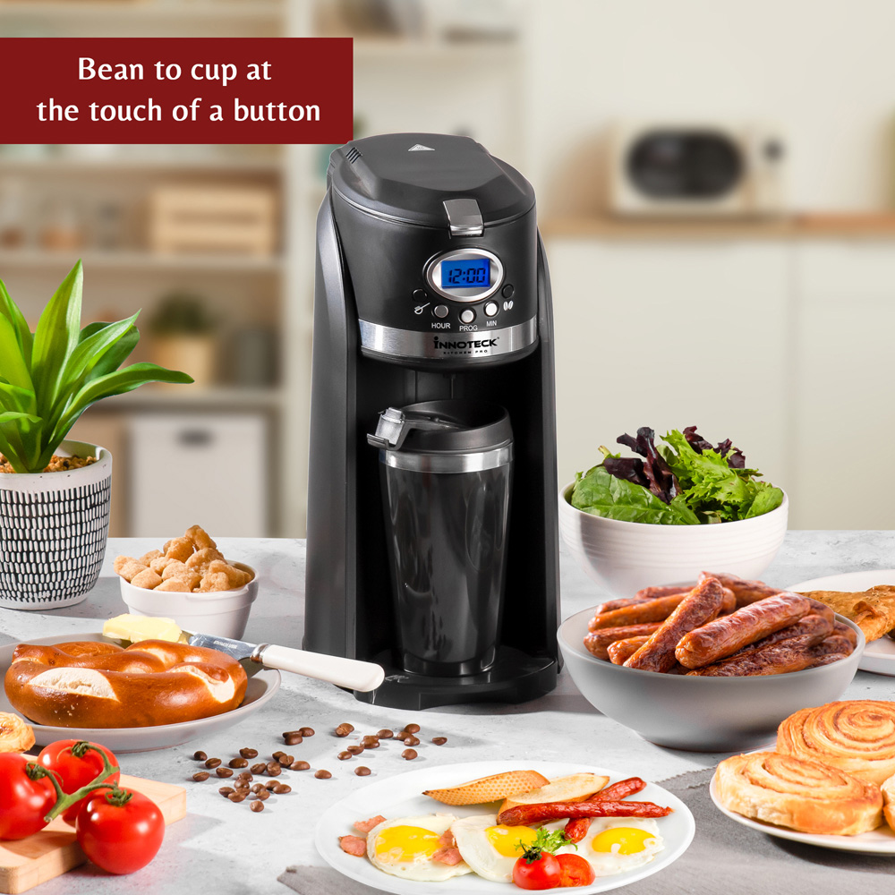 Innoteck Kitchen Pro Digital 2 In 1 Coffee Maker 750W Image 3
