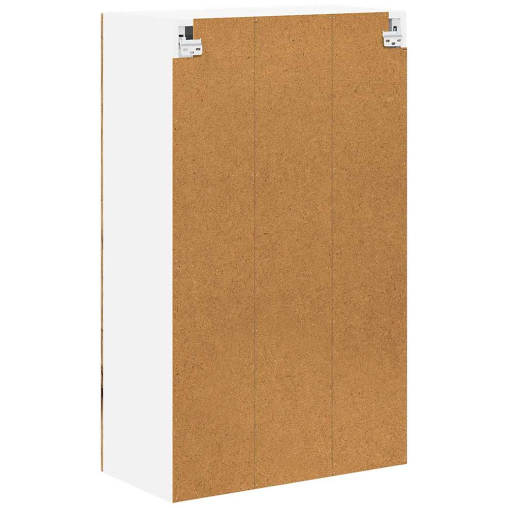 vidaXL 2 Glass Door Old Wood Kitchen Wall Cabinet Image 7