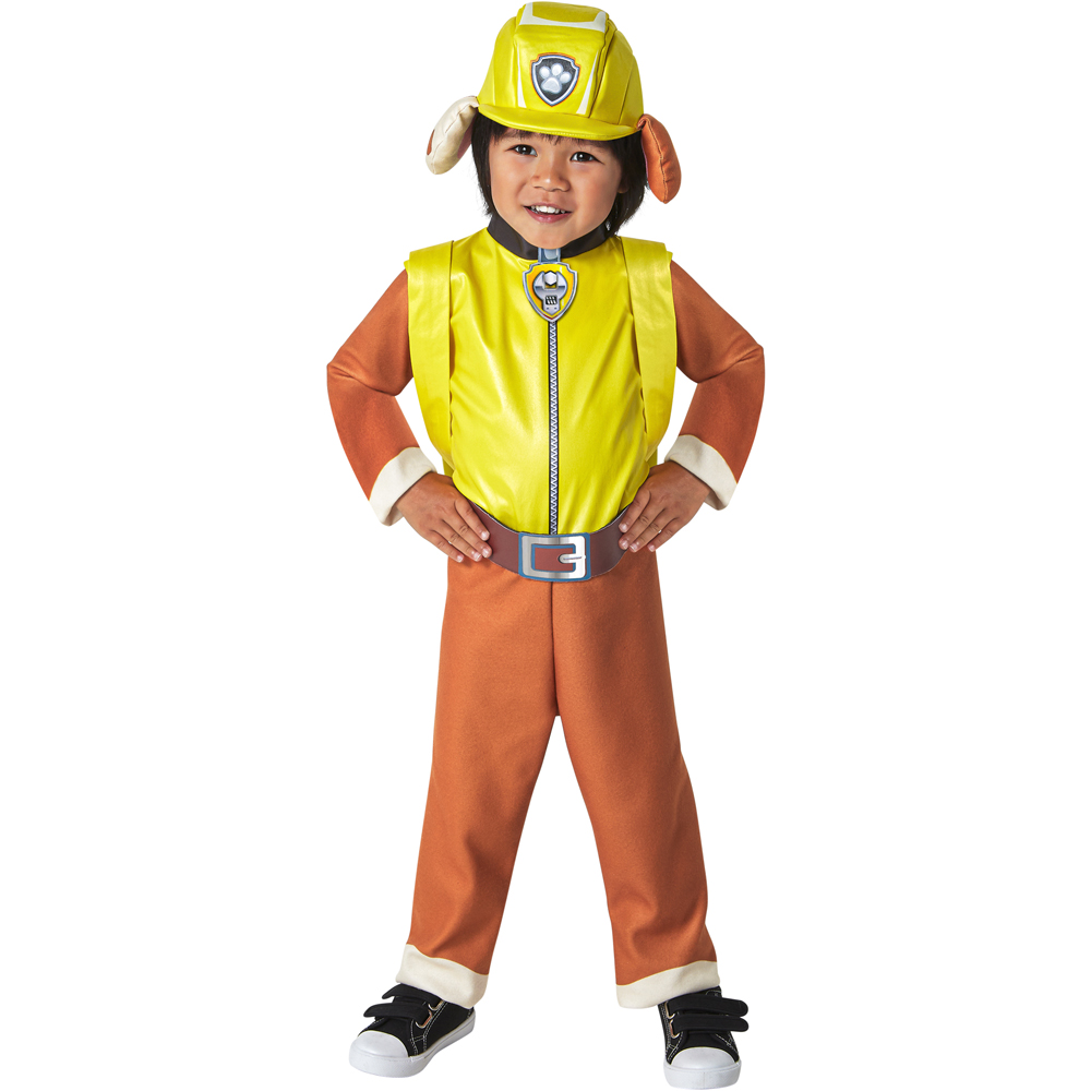 Paw Patrol Rubble Toddler Halloween Costume 2 to 3 Years Image 1