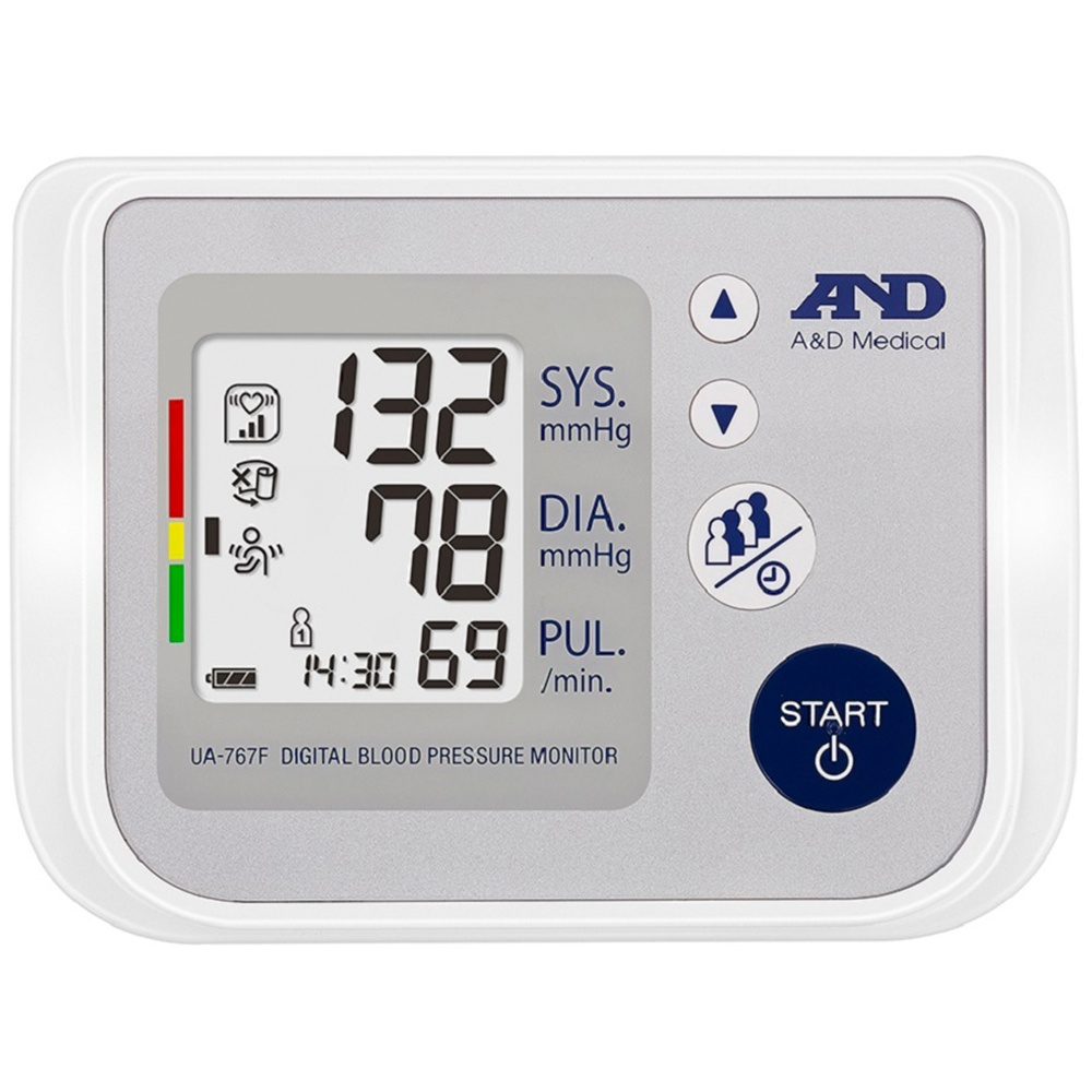 A&D Medical UA-767-F Upper Arm Blood Pressure Monitor Image 2