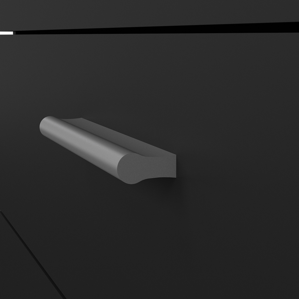 Florence 4 Drawer Black Chest of Drawers Image 5