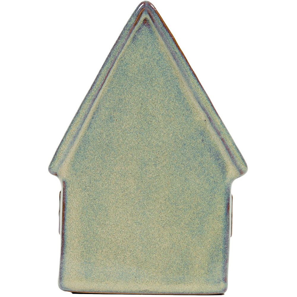 LED Glazed House Ornament - Green Image 4