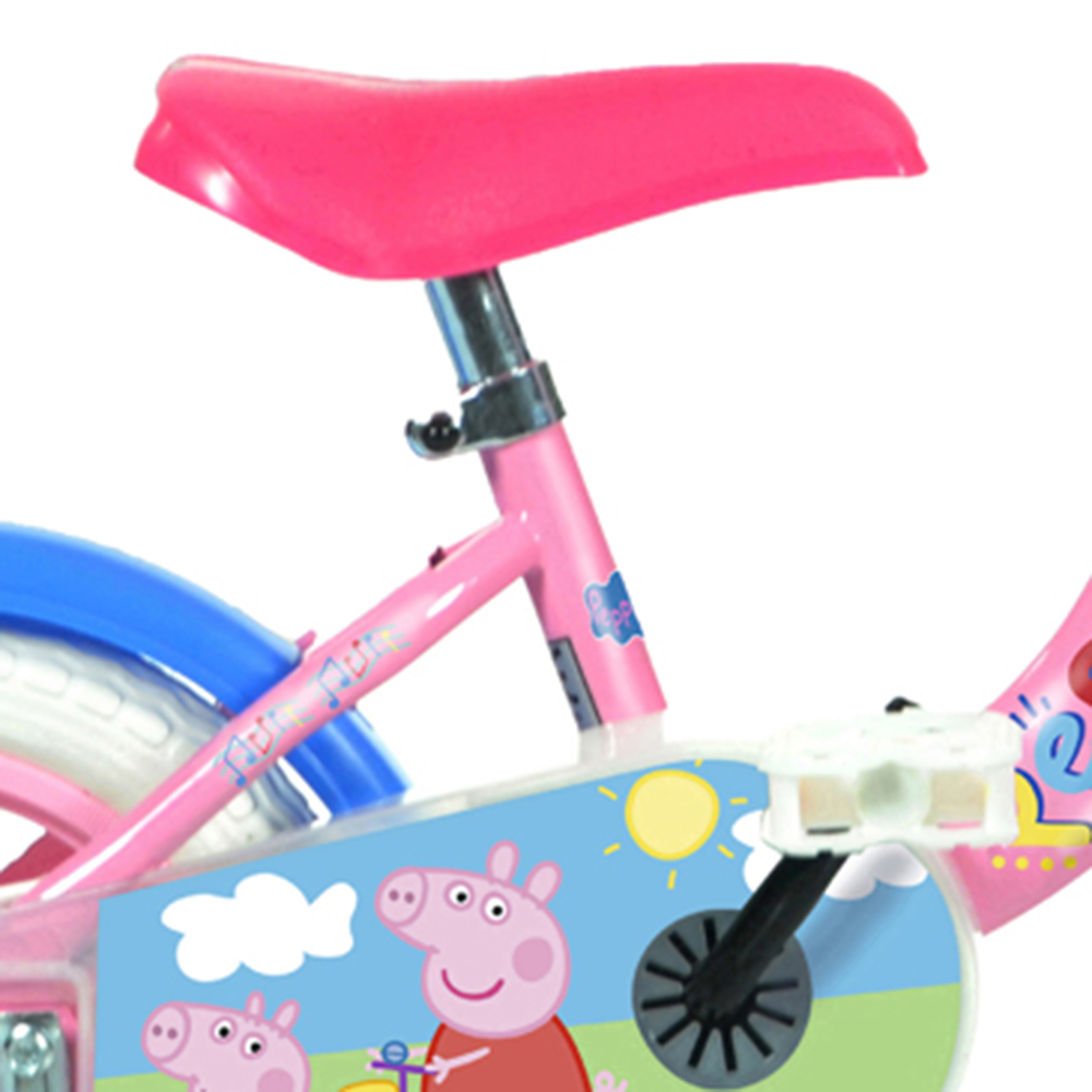 Dino Bikes Peppa Pig 10 inch Kids Bicycle Image 5
