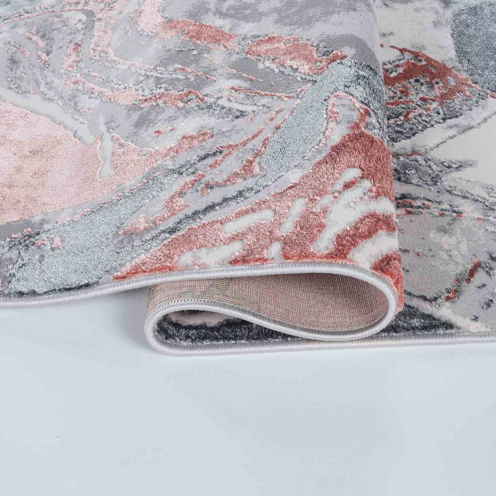 Desire Rugs Solarius Pink Living Room Abstract Area Rug 120 x 170cm Image 3