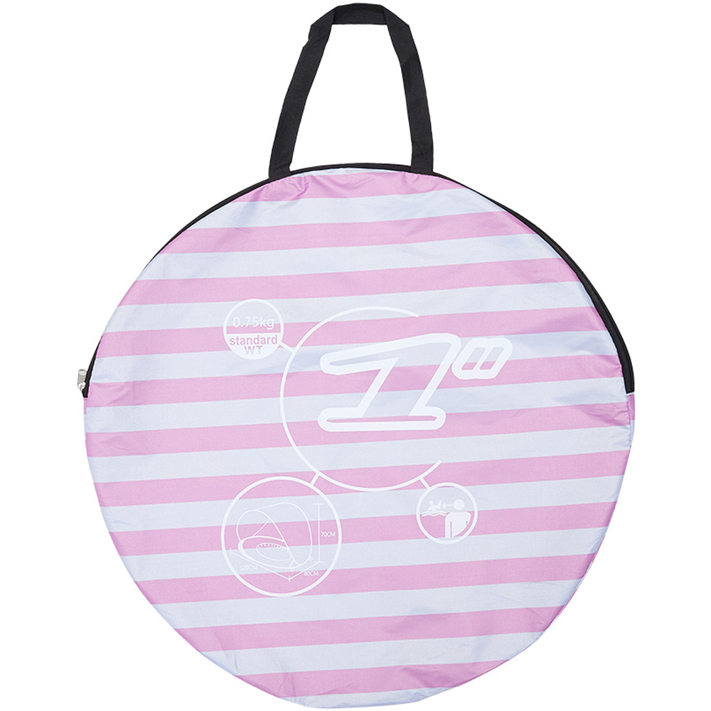 H&O Direct Baby Pink Portable Mini Beach Tent Image 3