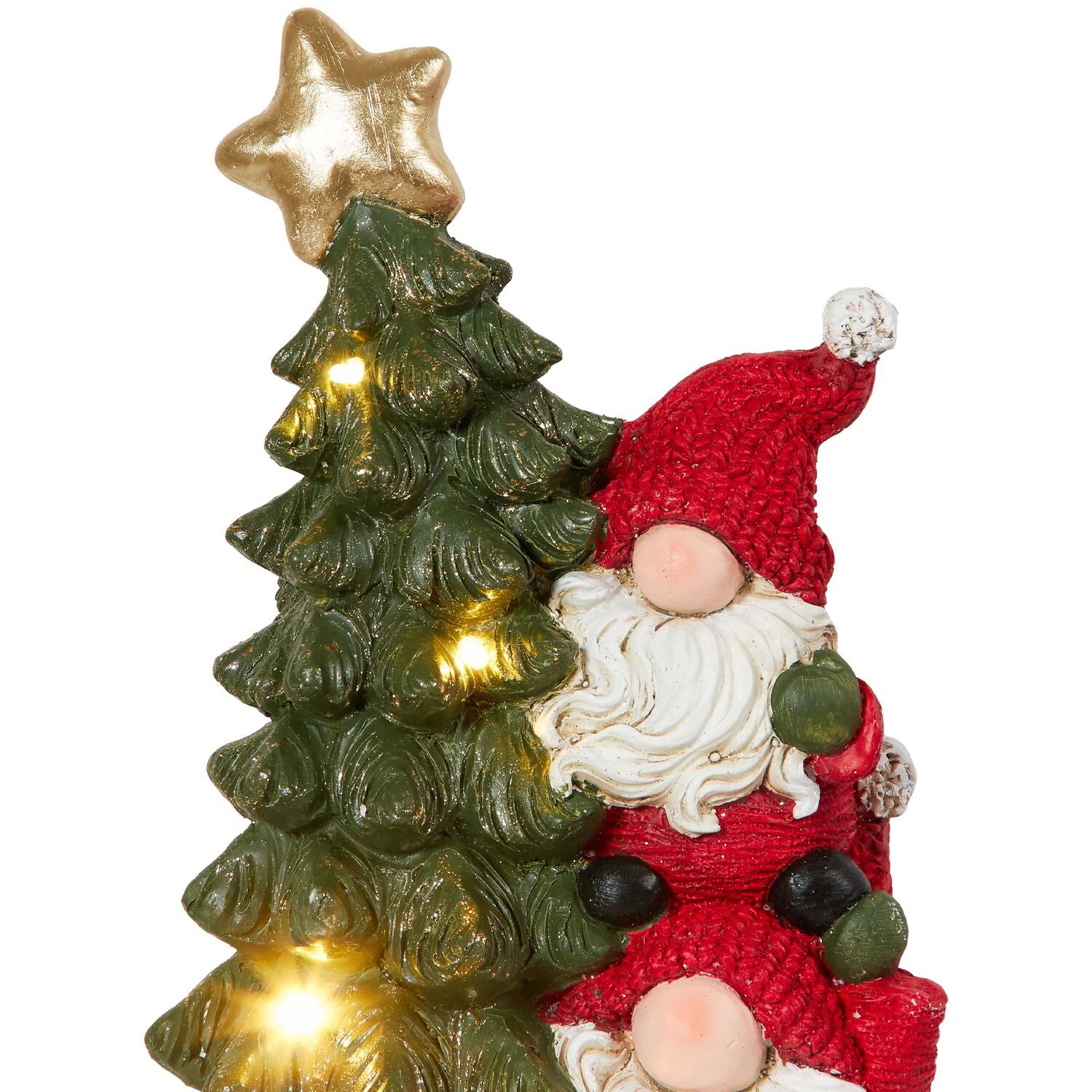 LED Christmas Tree Gonk Decoration - Green Image 4