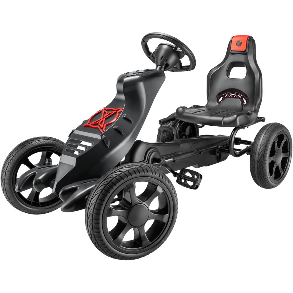 Xootz Venom Pedal Go Kart Red and Black Image 1