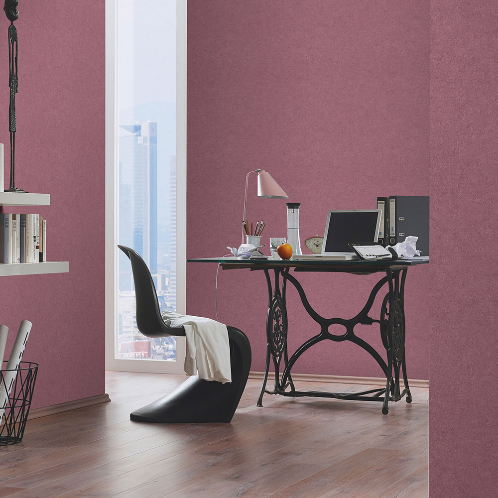 Erismann Dash Plain Violet Vinyl Wallpaper Image 2