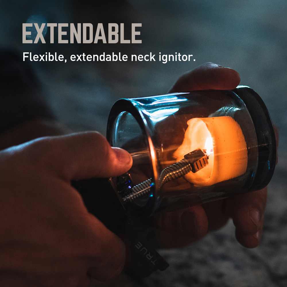 True Utility Flameless Fuel-Free Rechargeable Plasma Arc Lighter with Flexible Neck Image 6