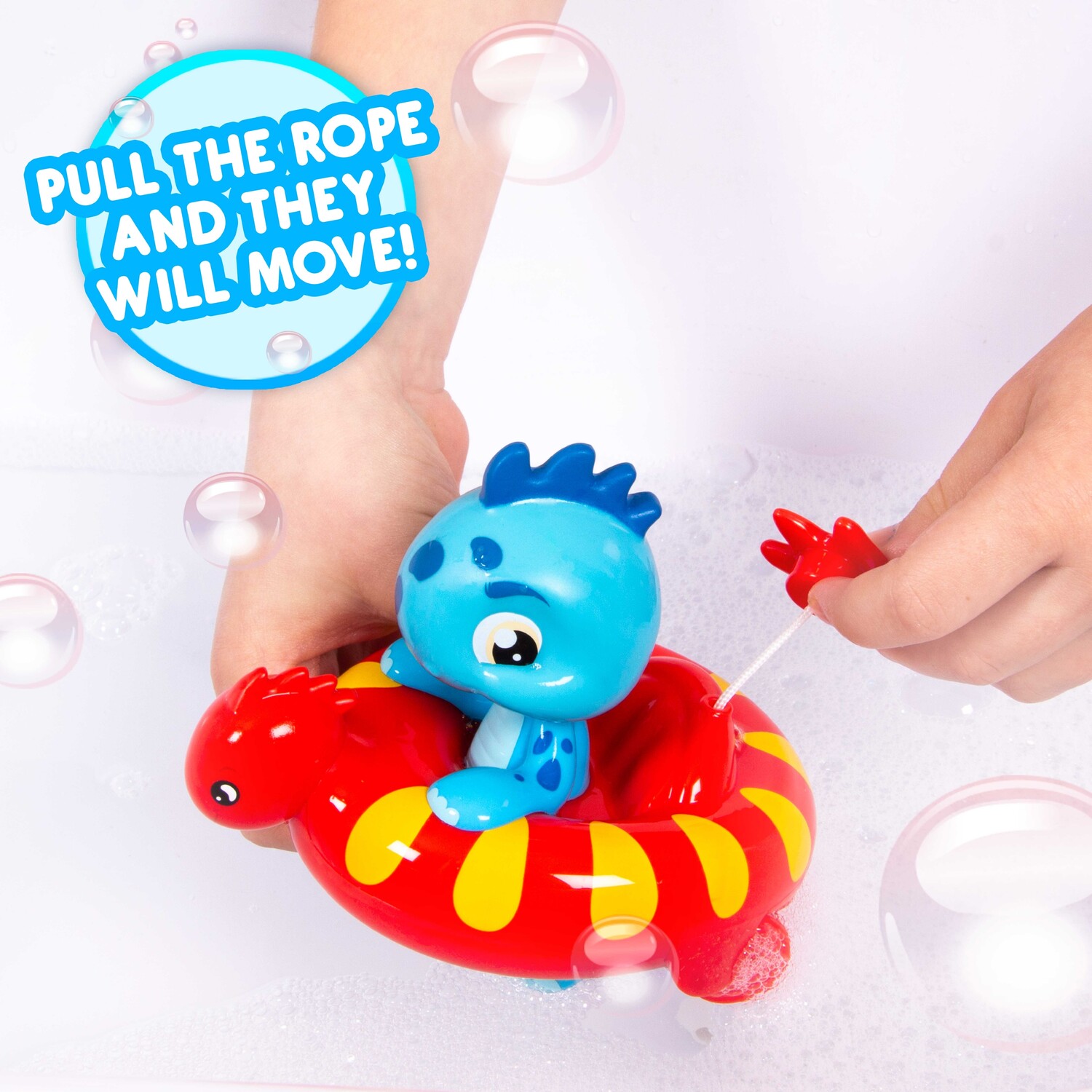 Single Bloopies Floaties Dino Bath Toy in Assorted styles Image 3