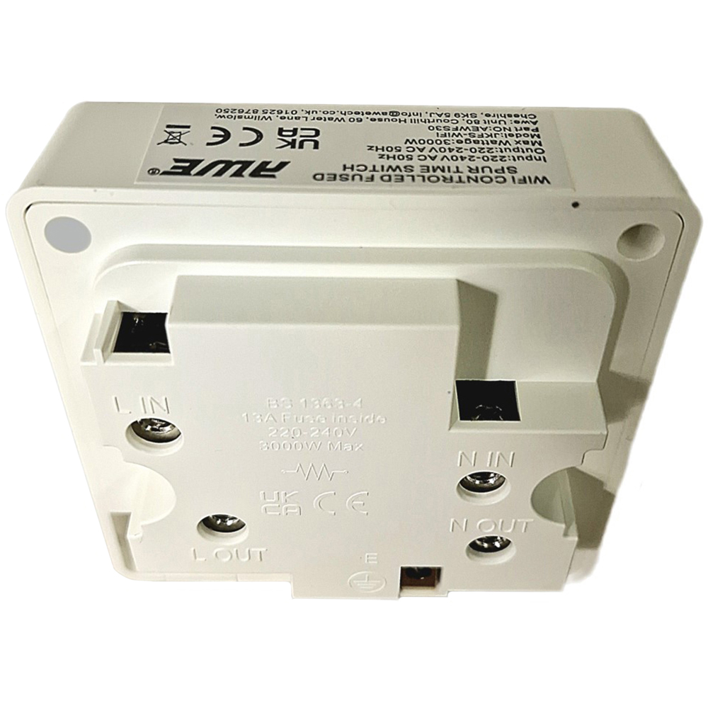 Awe Smart Wi-Fi Fused Timer Switch 13A 4 Pack Image 4