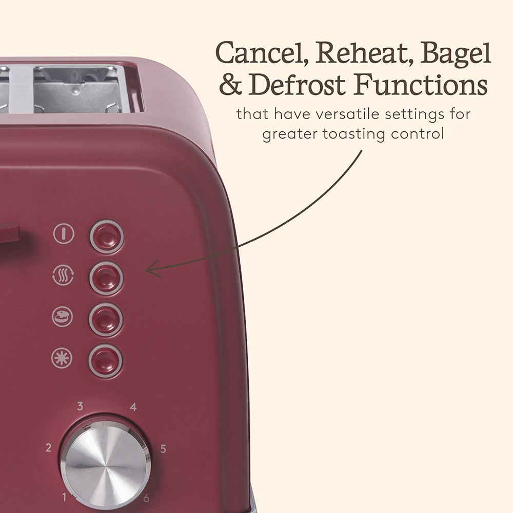 Haden Banbury 214751 Berry 2 Slice Toaster Image 5