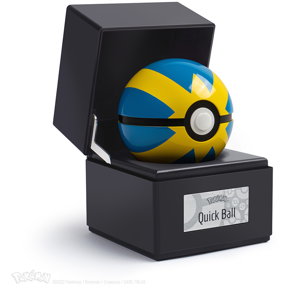The Wand Company Pokemon Die-Cast Quick Ball Replica Image 4