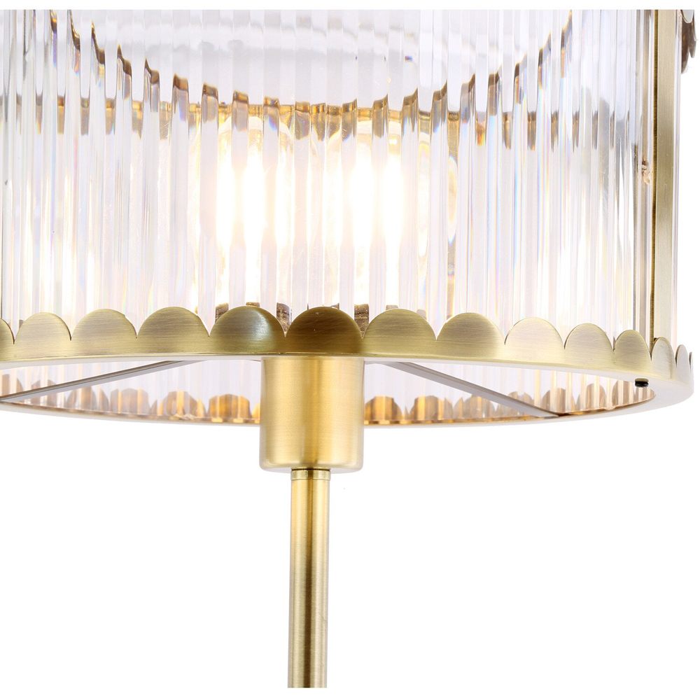 Bonnie Floor Lamp Antique Brass Image 5