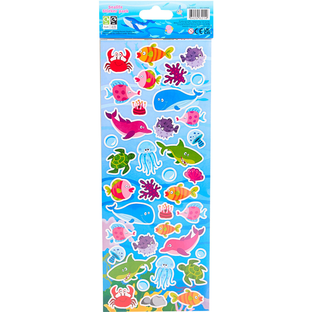 Sealife Sticker Pack Image 2